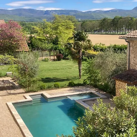 Ferme St Pierre 2 Avec Repas, Piscine, Clim, Cheminee Ou Baignoire Guest house Chabeuil